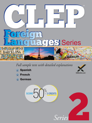 cover image of CLEP Foreign Language Series 2017